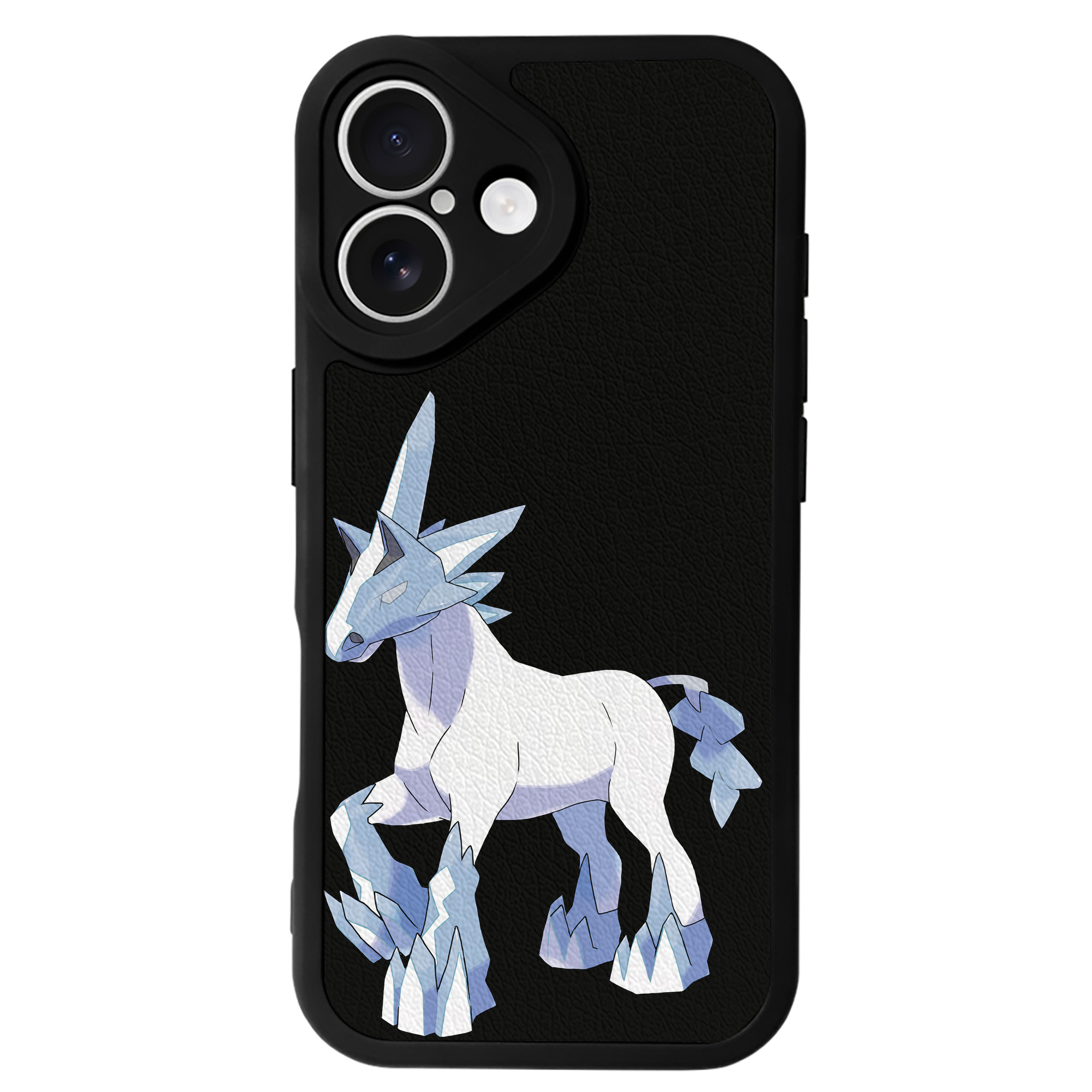 （画像用） ポケットモンスター Pokémon 【iPhone 16シリーズ対応】シリコンスマホケース（レザー調） 材質：シリコン